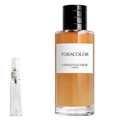 dior tobacolor perfume|tobacolor Dior sample.